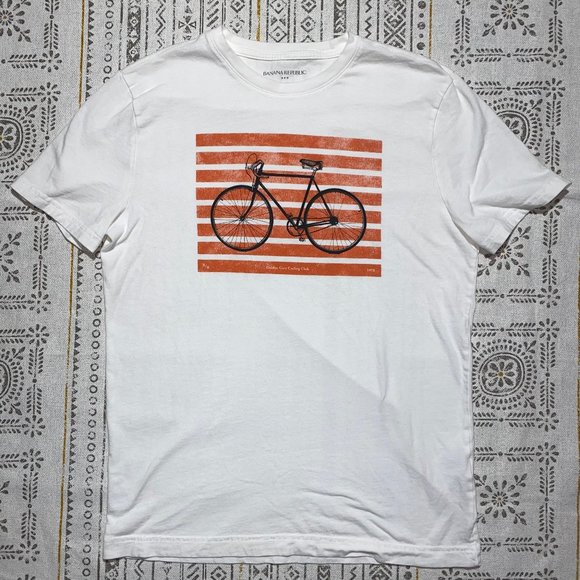 Banana Republic Men's Retro Cycling Club Shirt